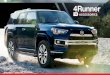 2015 4Runner Accessory eBrochure - Dealer.com...TRAILER BALL Designed to partner with the 4Runner’s ball mount, the trailer ball2 is made of cold-forged steel for superior strength