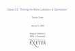 Damian Clarke January 31, 2020 MRes. in Economics · 2020-02-21 · Classes 2-3: “Entering the Matrix Laboratory & Optimization” Damian Clarke January 31, 2020 Research Methods