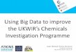 Using Big Data to improve - Twenty65 Romero.pdf · Juan Manuel Ponce Romero. What the CIP has demonstrated so far: •Trace contaminants concentrations in WWTWs’ effluents can exceed