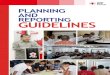 PLANNING AND REPORTING GUIDELINES...SP Strategic Plan SWOT Strength, Weakness, Opportunity, and Threat TB Tuberculosis ToT Training of Trainer TSR Tenaga Sukarela/Professional Volunteer