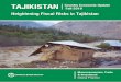 Heightening Fiscal Risks in Tajikistanpubdocs.worldbank.org/en/117701575020953951/Tajikistan...6 OVERVIEW Tajikistan’s reported real GDP growth rate remained robust at 7.2 percent