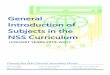 General Introduction of Subjects in the NSS Curriculum...增強對中國文化的認識。 Ⅱ. 課程結構 新高中中國語文科課程分為必修及選修兩部分。 1. 必修部分共分四卷：