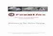 Welcome to Our Online Catalog - Foamlinx : CNC Hot Wire ... · Foamlinx manufactures hot wire CNC foam cutters and CNC router systems for producing props for theme parks, museums