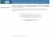 IMF Country Report No. 16/271 THE PEOPLE'S REPUBLIC OF CHINA · 2016-08-10 · THE PEOPLE'S REPUBLIC OF CHINA SELECTED ISSUES This paper on the People’s Republic of China was prepared