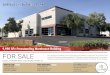 9,990 SF± Freestanding Warehouse Building FOR SALE...REAL COMM ADVISORS 444 E. Warm Springs Road, Suite 120 Las Vegas, Nevada 89119 +702-515-1010 MIKE DE LEW, +1 702-469-6496 mdelew@rcadvs.com