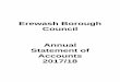 Erewash Borough Council · As part of a comprehensive financial planning process, the council also sets aside other revenue funds as earmarked reserves to provide for known spending
