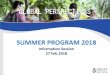 SUMMER PROGRAM 2018undergrad.bm.ust.hk/files/exchange/Summer Program Info Session 2018.pdf · SKEMA, France 14. EBS Germany 15. University of Mannheim, Germany 16. WHU, Germany 