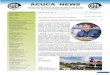 ACUCA NEWS1 ACUCA NEWS ASSOCIATION OF CHRISTIAN UNIVERSITIES AND COLLEGES IN ASIA “Committed to the mission of Christian higher education of uniting all people in the community of