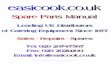 JEMI GS82 SPARE PARTS MANUAL - Easicook parts.pdf · Emaih info@easicookcouk Fax: 020 20214100 020 20747567 Sales Repairs Spares of Catering Equipment Since 1977 Leading UK Distributors