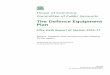 The Defence Equipment Plan · The Defence Equipment Plan 5 Conclusions and recommendations 1. The Ministry of Defence committed itself to new equipment purchases arising from the