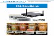 ESL Solutions Sales Guide.pdf · Sales Guide - Electronic Shelf Labeling (ESL) Base Station ESL in the Store EE270 2.7” ESL tag is an excellent solution for larger product facings