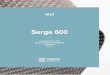 Serge 600 - 12 COPACO OUT COPACO SERGE 600 13 Serge 600 GLASSFIBRE OF = 5% Solar energetic properties