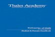 The 5 Basic Tenets of Thales Academy ... 2 The 5 Basic Tenets of Thales Academy Direct Instruction