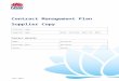 Contract Management Plan - Supplier · Web viewThe Contract Management Plan documents the key contract management activities and responsibilities of NSW Procurement and its suppliers