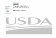 United States Vegetables Department of Agriculture...8 Vegetables 2018 Summary (March 2019) USDA, National Agricultural Statistics Service Principal Vegetable Fresh Market and Processing