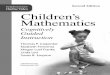 Includes Extensive Online Video Children’s Mathematicsassets.pearsonschool.com/asset_mgr/current/20156/Carpenter_SampleChapter.pdfOnline Video Children’s Mathematics Cognitively