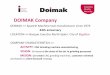 DOIMAK Company [Modo de compatibilidad]d , e/ > ke wd^ w t, > , ^ +