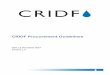 CRIDF Procurement Guidelinescridf.net/RC/wp-content/uploads/2018/04/ExtLib8.pdf · 2018-04-03 · 2.5 CRIDF Procurement Thresholds and Procedures Procurement thresholds have been