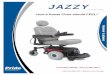 JAZZY - Pride Mobility · 2020-02-19 · Jazzy 1103 Ultra 5 I. INTRODUCTION PRIDE OWNERS CLUB As an owner of a Pride product, you are encouraged to enroll in the Pride Owners Club