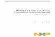 MCR20A 2.4 GHz Low-Power Transceiver Reference Manual · MCR20A 2.4 GHz Low-Power Transceiver Reference Manual, Rev. 3, July 2016 2 NXP Semiconductors