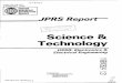 tardir/mig/a347379 - DTIC · 2011-10-11 · Science & Technology USSR: Electronics & Electrical Engineering JPRS-UEE-88-001 CONTENTS 5 FEBRUARY 1988 Acoustics, Signal Processing
