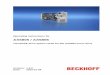 AX5805 / AX5806 - Beckhoff · AX5805/AX5806 – TwinSAFE drive option card for drive controllers from the AX5000 series The AX5805/AX5806 TwinSAFE drive option card is an optional