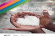Global Food Security How can we feed a growing …...challenges to our health, wellbeing and the natural environment. Producing enough food for our growing global population comes