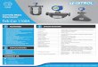 TEK-VOR -1100A Datasheet vG · Tek-Cor 1100A Coriolis Mass Flowmeter Technology Solutions FLOW • Suitable for aggressive and contaminated media. • Measurement and Display of percent