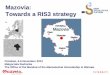 Mazovia: Towards a RIS3 strategy - Europas3platform.jrc.ec.europa.eu/documents/20182/127205/... · 2015-10-28 · Mazovia: Towards a RIS3 strategy Potsdam, ... •Brain drain 
