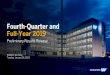 Fourth-Quarter and Full-Year 2019 · ǀ PUBLIC | Fourth-Quarter and Full-Year 2019 Preliminary Results Release 8 Starting and ending with the CUSTOMER Ensuring a WORLD CLASS EXPERIENCE