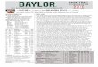 2016-17 BAYLOR BASKETBALL GAME NOTES GAME 1 — ORAL … · • The Bears are one of 11 programs nationally (1 of 6 in Power-5) to win 18+ games in every year since 2008. • Baylor