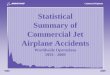 Statistical Summary of Commercial Jet Airplane …Statistical Summary of Commercial Jet Airplane Accidents Worldwide Operations 1959 - 2009 2009 Introduction 2 Definitions 3 Boeing