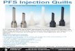 PFS Injection Quills - General Treatment Products, Inc.PFS Injection Quills have been developed to allow chemical injection into the center stream of the flow. This ensures the dispersion