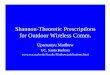 Shannon-Theoretic Prescriptions for Outdoor Wireless Comm.crose/dimacs03/madhow.pdf · Shannon-Theoretic Prescriptions for Outdoor Wireless Comm. Upamanyu Madhow UC, Santa Barbara