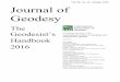 Vol. 90 - Journal of Geodesy - Home - Springer · 2017-08-23 · 90 - Journal of Geodesy No. 10 - October 2016 The Geodesist’s Handbook 2016 ... 24 Washington, USA 805 1939 IIc
