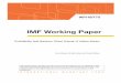by Andreas (Andy) Jobst and Anke Weberby Andreas (Andy) Jobst and Anke Weber . IMF Working Papers. describe research in progress by the author(s) and are published to elicit comments