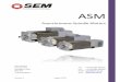 Asynchronous Spindle Motors...2 Asynchronous motors with solid shaft Rated power output Rated speed Max. speed Rated torque Rated current Standard bearing Spindle bearing ASM 200 M