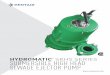 HYDROMATIC SKHS SERIES SUBMERSIBLE HIGH HEAD SEWAGE EJECTOR … · 2013-02-19 · Available Horsepower • 1/2, 1, 1-1/2, 2 Features • The Hydromatic® submersible SKHS series pump