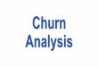 Churn Analysis - xomnia.com · Rapidminer's churn analyze allow you to detect which customers are likely to switch to a competitor. Therefore Churn analysis will allow you to start