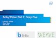 Brillo/Weave Part 2: Deep Dive - events.static.linuxfound.org · Deep Dive into Brillo* and Weave* –Code Structure (was covered in the Intro presentation) –Hardware Access Layer