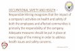 both the employees and affected communities is primarily the …oshc.dole.gov.ph/images/Files/Reports and Proceedings... · 2017-03-06 · OCCUPATIONAL SAFETY AND HEALTH – Responsible