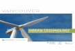 Green TechnoloGy - UBC Sauder School of Business...market for green technology will require several steps, including bringing the industry together to articulate a long-term strategy,