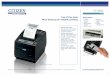 140411 CIT Datasheet CT-S601 ENG II - Citizen Systems · 2018-11-23 · Accessories Features • 200mm / sec high-speed printing • 82,5/80/60/58 mm selectable Dot pitch paper width