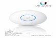 802.11ac Dual Radio Access Point - Ubiquiti Networks · Power can be provided by a Ubiquiti Networks UniFi Switch or Gigabit PoE adapter (included with single-pack only). Reset The