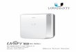 In-Wall 802.11ac Wave 2 Wi-Fi Access Point · 2018-06-15 · Introduction Thank you for purchasing the Ubiquiti Networks® UniFi® In‑Wall 802.11ac Wave 2 Wi‑Fi Access Point