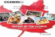 REPORT OF THE COUNCIL · CCOHS Report of the Council, 2015 2016 1 CCOHS Our Story The Canadian Centre for Occupational Health and Safety (CCOHS) is Canada’s national resource for
