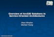 Overview of ArcGIS Solutions in Service-Oriented Architectures · 2006-05-12 · Implementation Options File Server Departmental (Centralized data or applications) Desktop (Stand