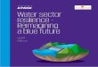Water sector resilience - Reimaging a blue futuremanagement of water sources has put them under tremendous stress. Despite various attempts over the years, water continues to be mismanaged