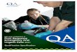 QA Level 5 Diploma in First Response Emergency …...QA Level 5 Diploma in First Response Emergency and Urgent Care (RQF) Entry requirements Learners must be at least 18 years old