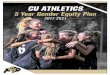 CU ATHLETICS 5 Year Gender Equity Plan · 2017-10-05 · CU Athletics pg. 4 5 Year Gender Equity Plan ACCOMODATION of INTERESTS AND ABILITIES CU-Boulder meets this compliance goal